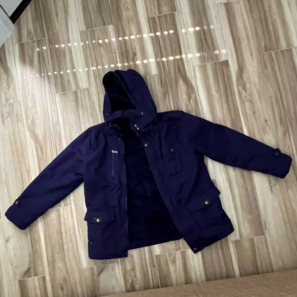 Men’s Winter jacket navy blue XL - Picture 5 of 7